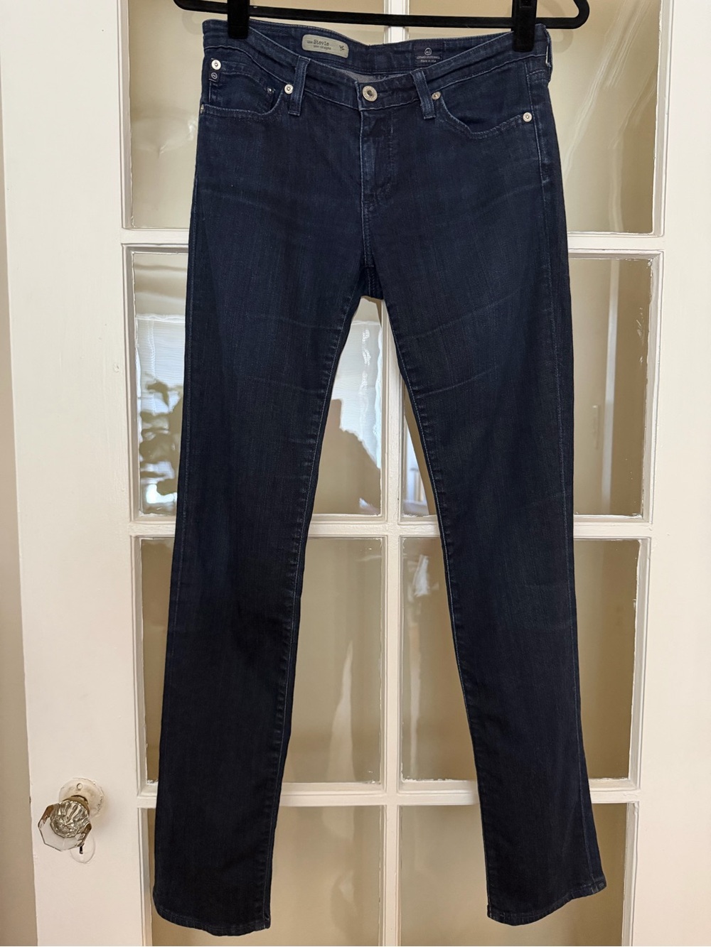 AG Adriano Goldschmied Women’s Skinny Jeans - Dark Blue